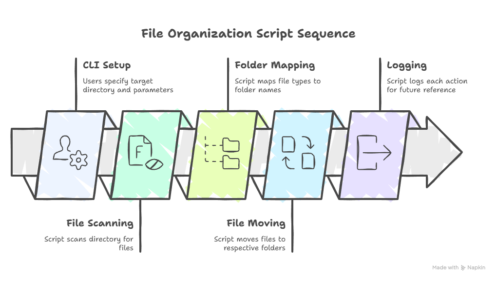 How the Automatic File Management Script Works